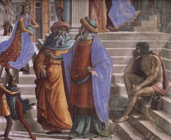 Domenicho Ghirlandaio Details of Tempelgang Marias France oil painting art